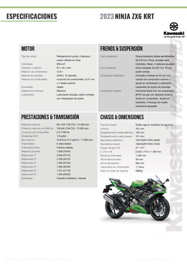 Kawasaki ninja zx6r scheda tecnica new arrivals